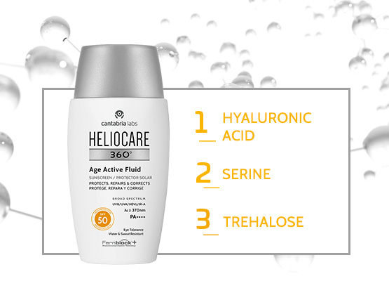 HELIOCARE 360º Age Active Fluid SPF 50 | Cantabria Labs